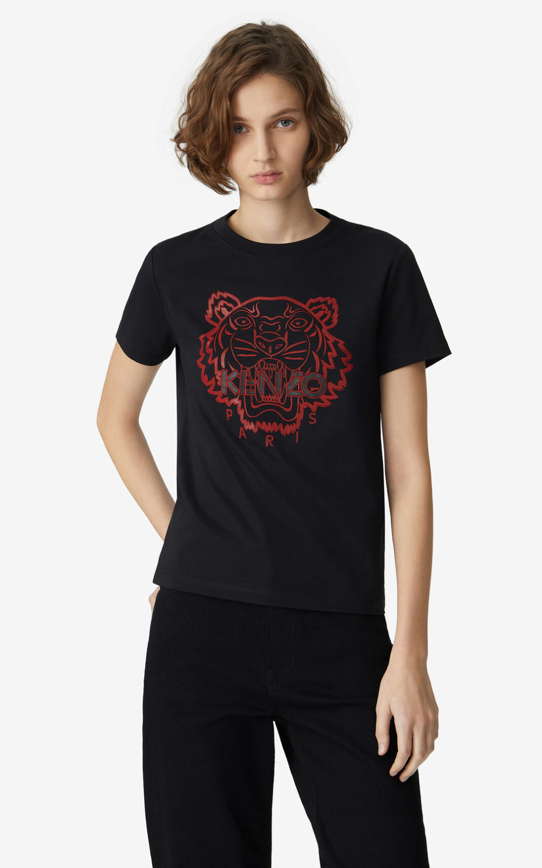 Kenzo Tiger T Shirt Dam | 56419-RING